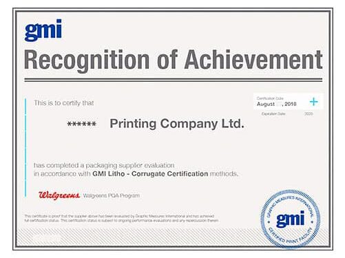 Why GMI Certification is Important for Packaged Products?